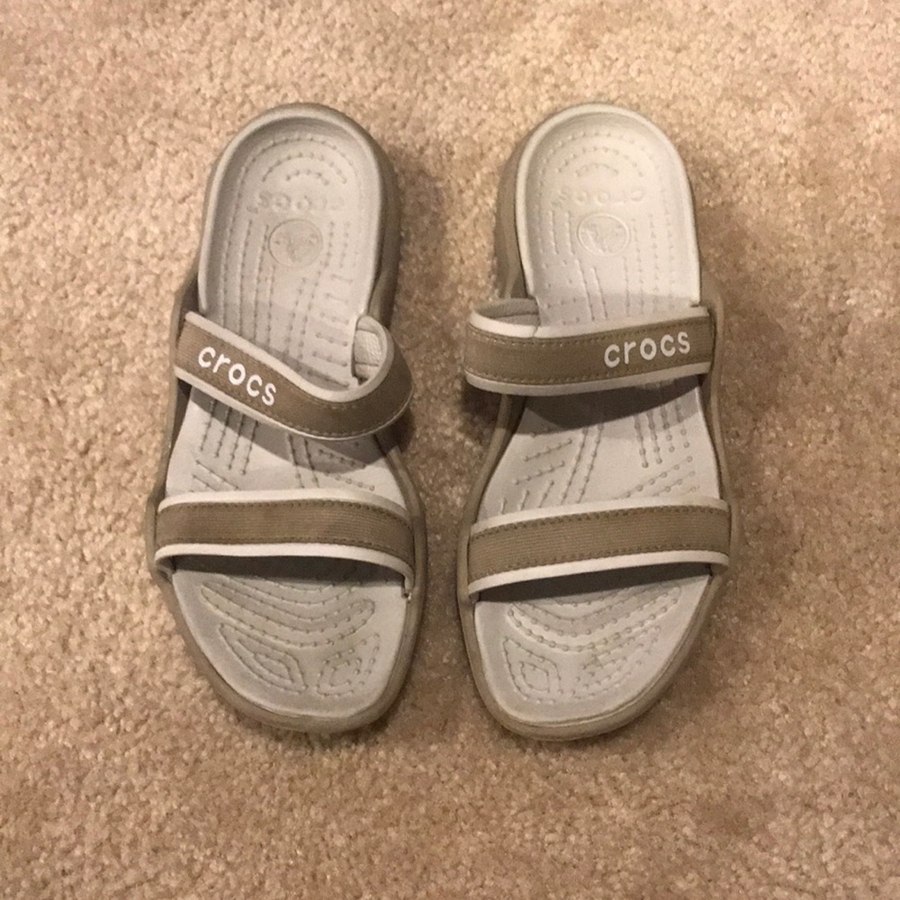 Women’s Croc slides Size 10